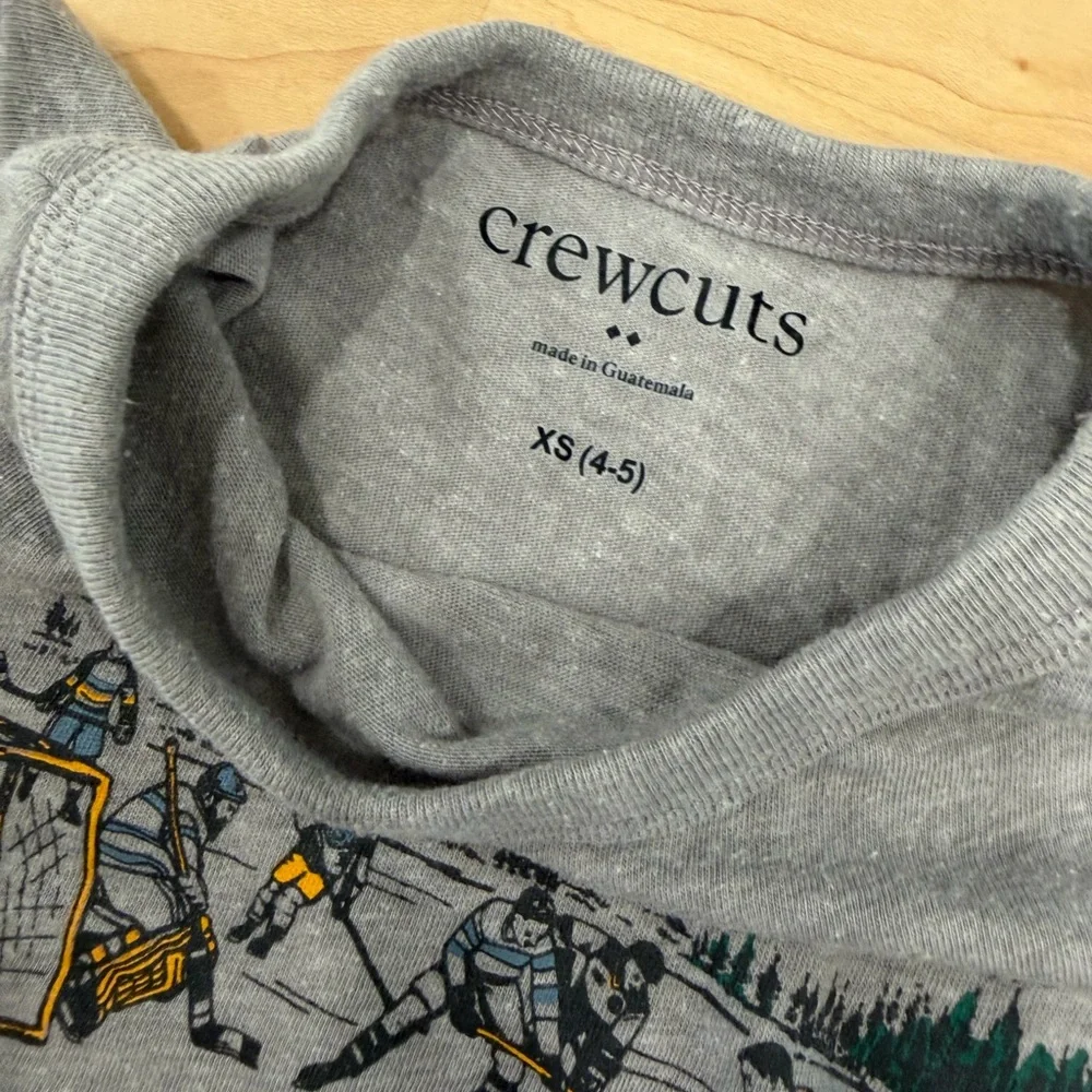 Crewcuts Charcoal Gray Tee